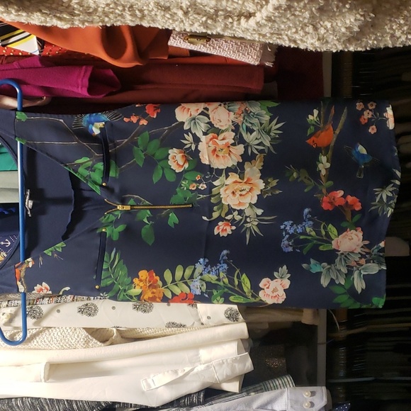 Express Tops - Express floral tank, size small